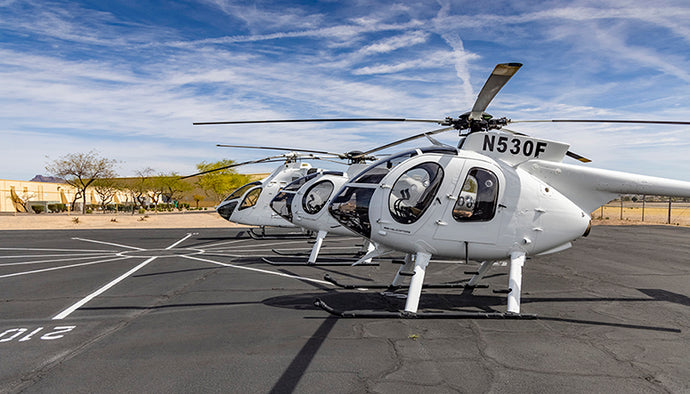 Now an authorised dealer for MD Helicopters