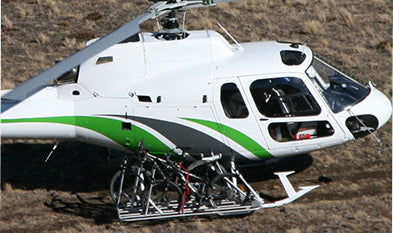 Oceania Aviation AS350 bike rack