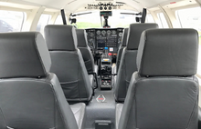 Load image into Gallery viewer, 1975 PA31-350 seats - from rear view